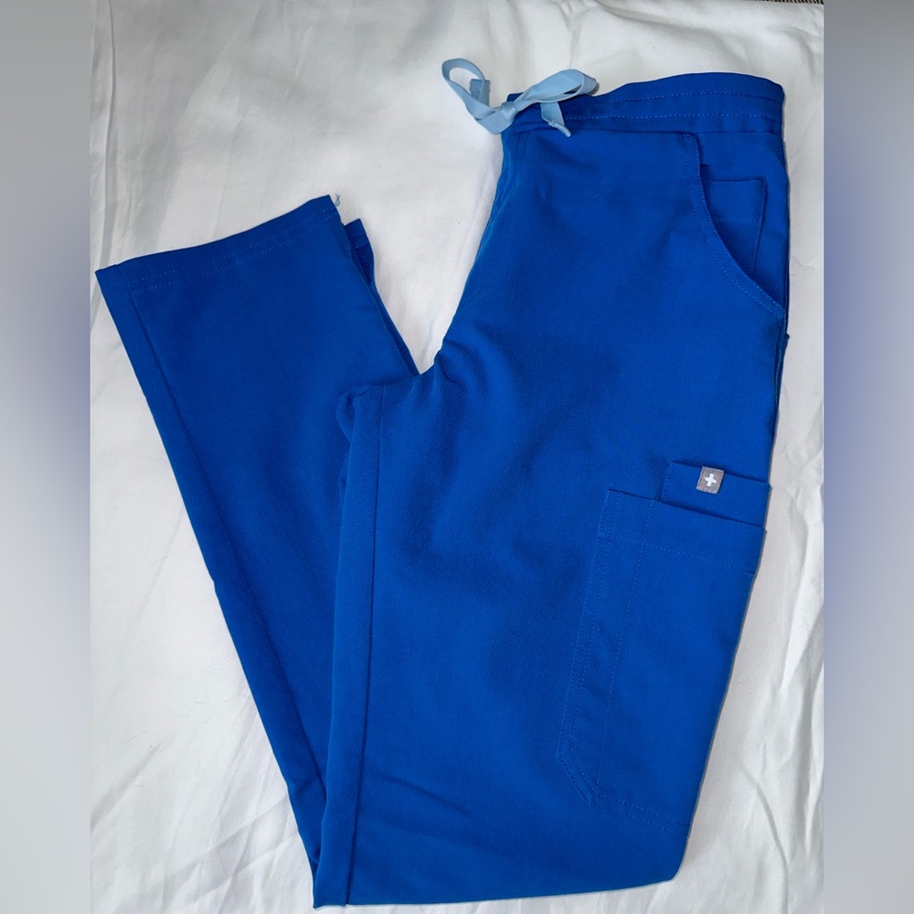 FIGS Yola Scrub Pants in Royal Blue